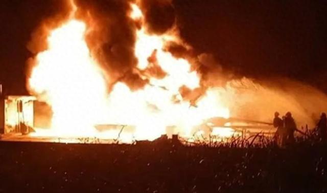 缅甸南部油轮起火造成8人死亡