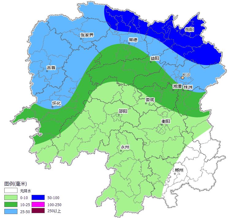最新未来十天全国降水预测及论述