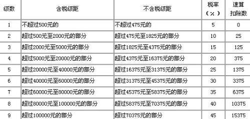 最新工资扣税标准详解，步骤指南与操作指引返回搜狐查看更多信息