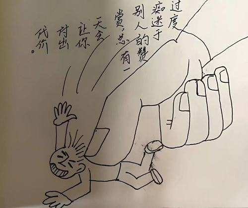 最新手绘，一笔绘出自信与成就，变化中的无限创意