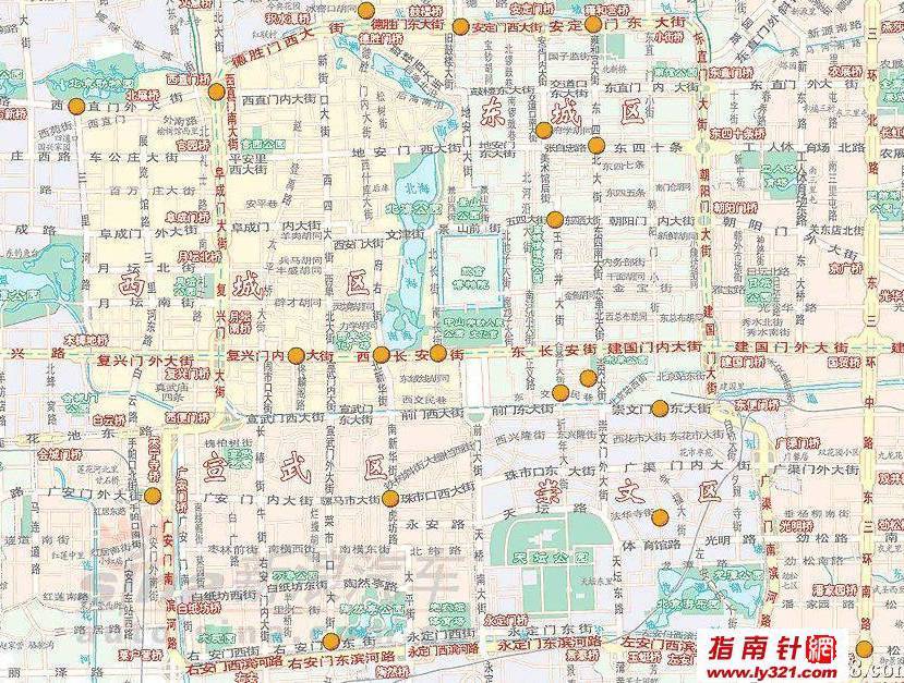 北京城区最新地图及科技产品介绍文案