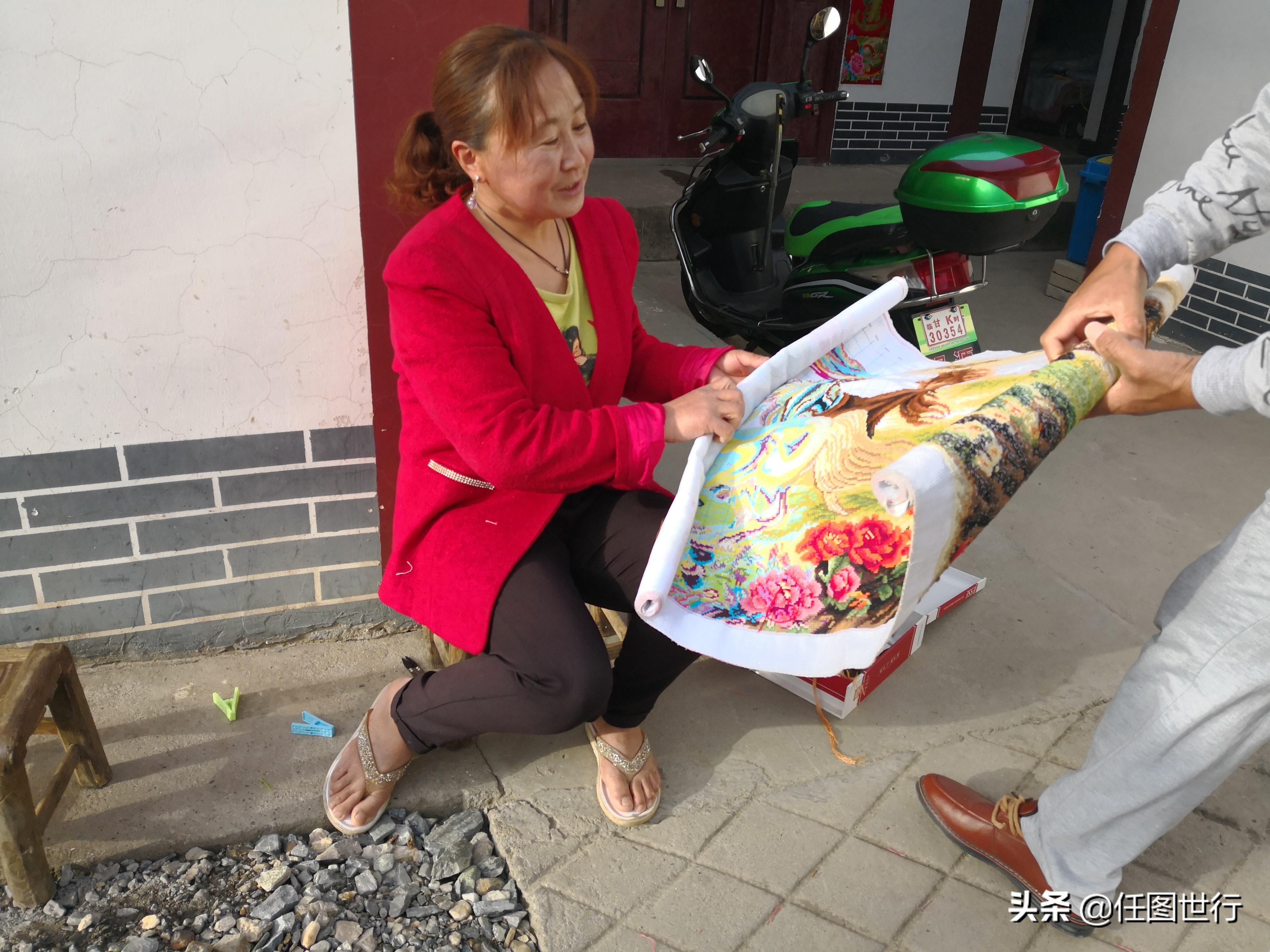一针一线织出幸福与成就，结婚十字绣最新款欣赏