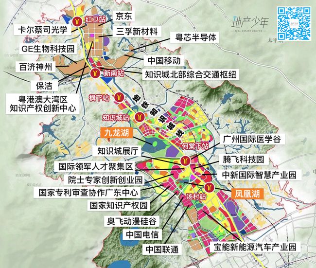 广州市黄埔区镇龙，时代之光下的璀璨明珠