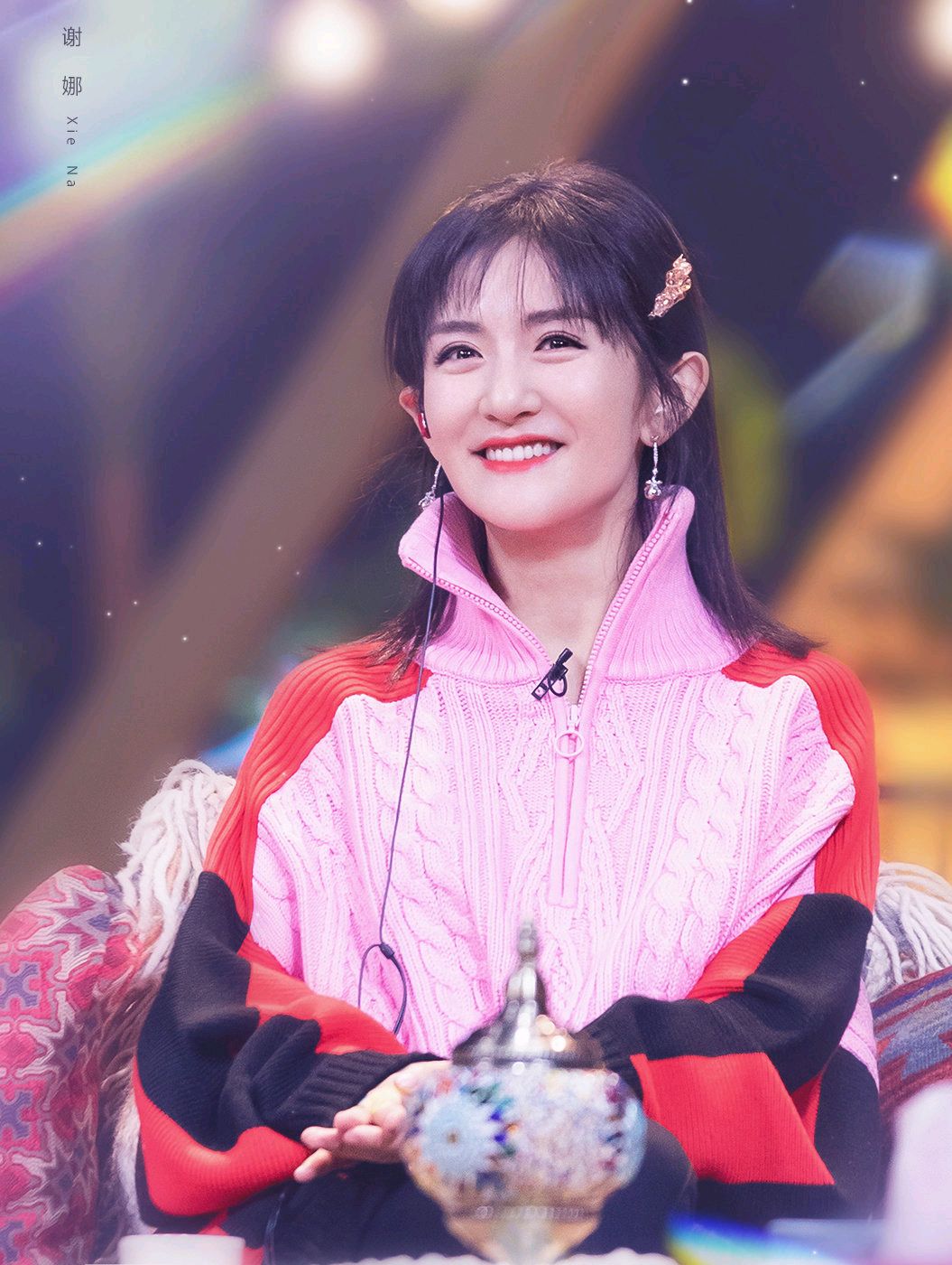 谢娜最新一期时尚穿搭，友情与时尚的日常风采图片欣赏